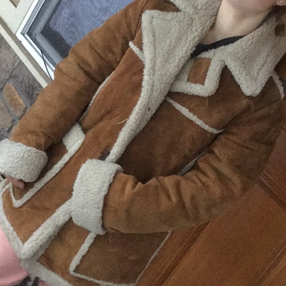 trailmaster Other - Trail master leather jacket Sherpa  Yellowstone cowgirl cowboy vintage western